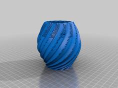 Geometric Succulent Pot 3D Printer Model