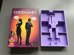 Codenames Insert / Organizer 3D Printer Model