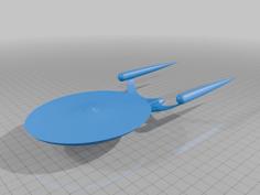 Edict Class-Star Trek 3D Printer Model