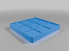 Tic Tac Toe 3D Printer Model