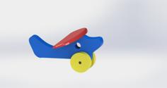 Airplane Toy For Kids 3D Printer Model