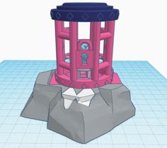 Dice Shame/Fame Tower 3D Printer Model