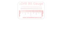 Drill Bit Sorting Gauge – Laser Cut