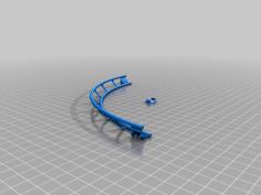 Skyrail Marble Coster Banked Curve (beta) 3D Printer Model