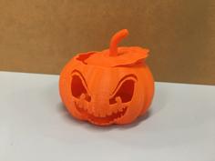 Jack-o’-lantern 3D Printer Model