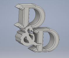 D&D Logo (Logo Project) 3D Printer Model