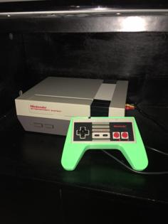 NES Controller Grip 3D Printer Model