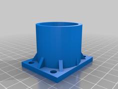 Vacuum Mount For Table Saw 3D Printer Model