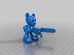 Serial Killer Mickey Mouse 3D Printer Model