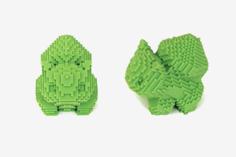 Voxel Bulbasaur 3D Printer Model