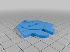 Catankhamon Keychain 3D Printer Model