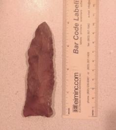 Large Pre-Choctaw Dalton-Type Projectile Point Arrowhead, 10,000BP 3D Printer Model