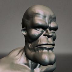 Brute Head Base 3D Printer Model