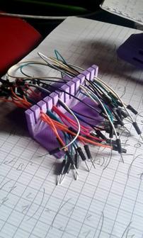 Electronic Wire Holder 3D Printer Model