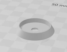 25mm To 32mm Base Converter With Magnet Inset 3D Printer Model