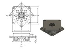 Index Table 3D Printer Model