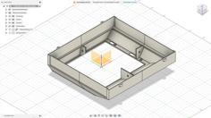 Bergström “Black Elegance” Extractor Hood Adapter For Air Purification With MANN-FILTER FP 26 009 FreciousPlus 3D Printer Model