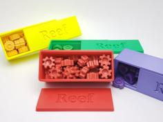 Reef Board Game Token Box 3D Printer Model