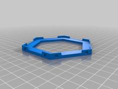 Magnetic Hex Tile Holders For Tamashii – Chronicle Of Ascend 3D Printer Model