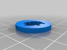 Hedgehog Trolley Token 3D Printer Model