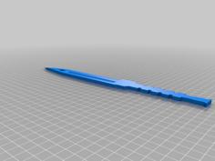 CS:GO Bayonet Crimson Web Factory New 3D Printer Model