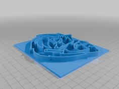 Loona Cookie Cutter 3D Printer Model