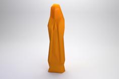 Low Poly Holy Virgin Mary 3D Printer Model