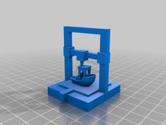 3d Printer Making A Benchy 3D Printer Model