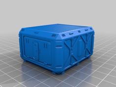 Freighter Container 3D Printer Model