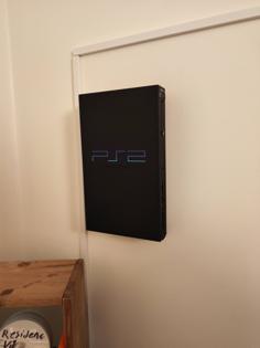 PlayStation 2 Stealthy Wall Mount 3D Printer Model