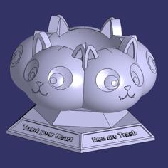 Cat Planter 3D Printer Model