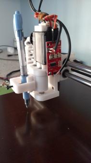 Pen Plotter Mechanism 3D Printer Model