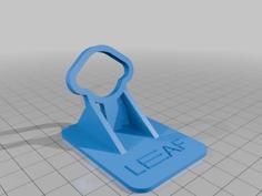 Leaf Razor Holder (Wall Mount) 3D Printer Model