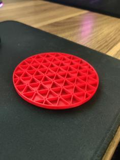 NASA Coaster 3D Printer Model