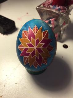 Laser Cut Traditional Egg