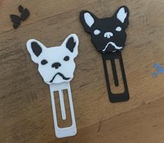 French Bull Dog Bookmark 3D Printer Model