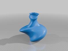 Luxurious Voluptuous Vase 3D Printer Model