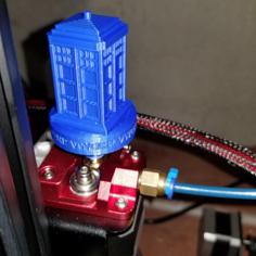 TARDIS VWORP Extruder Knob For Ender 3 (PRO)/Ender 5/CR-10 3D Printer Model