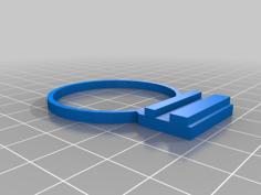 Central Vacuum Lock Ring For Wall Outlet 3D Printer Model