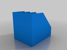 Customizable Magazine And Paper Organizer 3D Printer Model