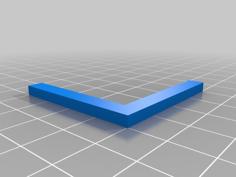 20 To 25mm Square Base Adapter Movement Trays 3D Printer Model