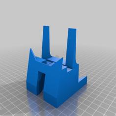 Universal Phone Stand With Charger V3 3D Printer Model