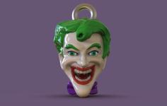 Joker Keychain 3D Printer Model