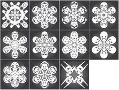 Star Wars Snowflakes By Anthony Herrera – 2016 3D Printer Model