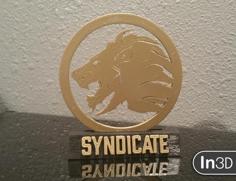 Syndicate Logo 3D Printer Model