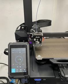 Ender 3 S1 Pro Left Mounted Screen 3D Printer Model