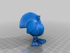 Turkey With Flippers And A Cool Hat 3D Printer Model