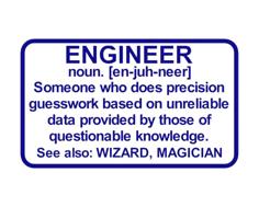 Engineer Definition, Sign 3D Printer Model