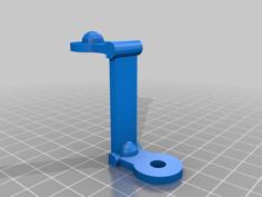 1.75″ Wall Mounting Bracket 3D Printer Model