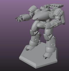 Tsunami Battlemech 3D Printer Model